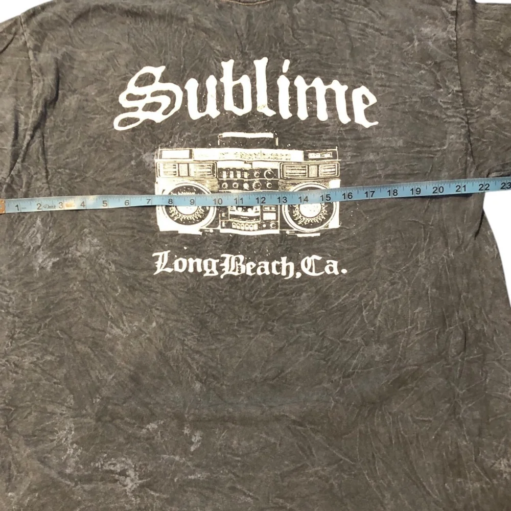 Sublime Graphic Band T-Shirt XL Gray - Picture 4 of 5